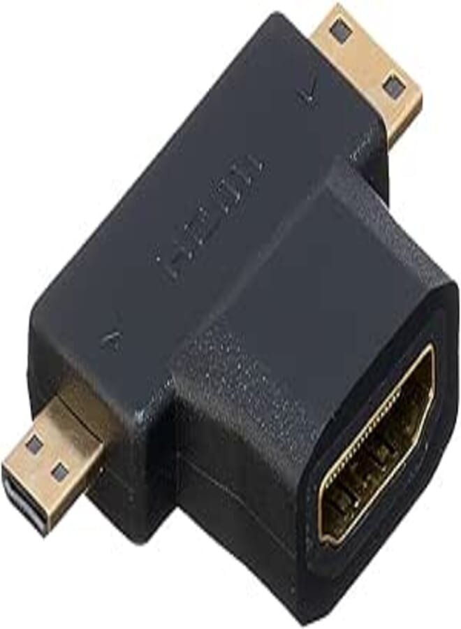 Keendex kx1752 micro hdmi and mini hdmi to hdmi adapter